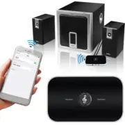Wireless Bluetooth 2 in1 Audio Transmitter and Receiver 3.5MM RCA Adapter