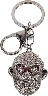 [GAROZATION] Key Statue Keychain Adorable Monkey Keychain Monkey Keychain Pendant Key Holder Pendant Cool Keychain Hanging Monkey Ornaments Metal Craft Charms Key Chains