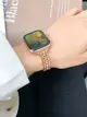 優購生活~炫戴適用蘋果手表表帶iwatch7applewatch6/5/4se金屬不銹鋼3/2/1細款實心腕帶高級小眾創意手鏈女41/45mm956錶帶 皮帶 尼龍帶 硅膠錶帶 佳明 錶扣拆裝工具 現貨