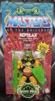 IH-HAND UNPUNCHED MOTU Origins REPTILAX Snake Men Horde Masters Universe He-Man