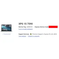 在飛比找蝦皮購物優惠-Dell XPS15-7590 15.6" 32G/1TB 