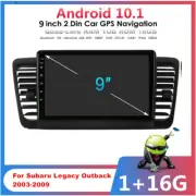 9'' Android 10.1 Car Radio Stereo Head Unit GPS For Subaru Legacy Outback 03-09 (for: Subaru)