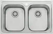 Oliveri Diaz Universal Double Bowl Sink