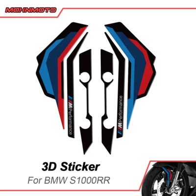 For 2019-2023 BMW S1000RR Front Mud Fender Protector Cover Pad Sticker Graphics