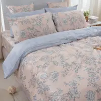 在飛比找蝦皮商城優惠-戀家小舖 台灣製床包 雙人床包 薄被套 床單 漫舞花中 10
