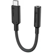 Alogic Elements Pro ELPC35A-BK USB-C TO 3.5MM AUDIO ADAPTER - BLACK [ELPC35A-BK]