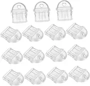 Reusable USB Port Protectors 15pcs Phone Port Dust Plugs Dustproof Phone Caps for Universal Charging Hole