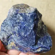 370 g Natural sodalite quartz crystal rough crystal specimen healing B200