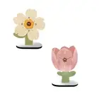 Table Clock Silent Accurate Timekeeping Tabletop Ornament Decoration for Bedside