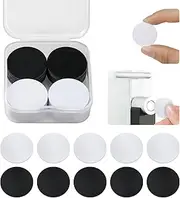 Catephe NFC Stickers Tags, 20 Pcs NFC Cards with Adhesive Back, Round Rewritable NFC Cards, 504 Bytes Memory Compatible (25mm)…