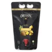 Oregon Fruit Pineapple Puree 49 oz pouch with Spout