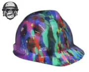 Custom Hydrographic Safety Hard Hat Mining Industrial PAINT MSA CAP