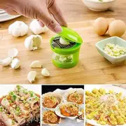 Multifunction Plastic Garlic Presser Crusher Slicer Grater Slicing And Storage