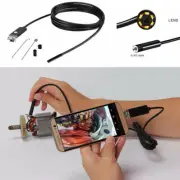 7mm USB Endoscope Inspection Camera Borescope Waterproof 6 LED For Android