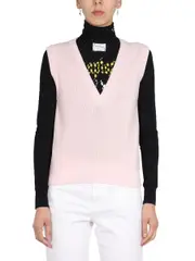 [Raf Simons] Raf Simons-Knitted Vest-Donna M