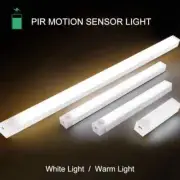 Wireless Motion Sensor LED Night Light - Dimmable Bedroom Lamp with USB Charging