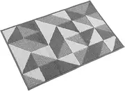 Totority Washable Indoor Entrance Mat Non Slip Geometric Style Entry Rug for Home Decor Skid Doormat Decorative Floor Mat for Living Entryway