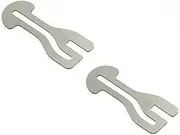 Costcom 2/4 PCS TROLLEY TOKEN MASTER KEY Master Key for Shopping Carts, Reusable Key for Men & Women, Grocery Shopping, Easy Unlock Keychain (2 PCS)