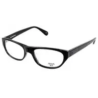 在飛比找PChome24h購物優惠-Anna Sui 安娜蘇 祕密花園經典LOGO圖騰眼鏡(黑色