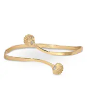 Ettika Santorini Cubic Zirconia Shell Arm Cuff