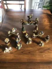 Vintage Boyd’s Bear & Friends Limited edition ￼Nativity Set 17 Piece 1995-1997