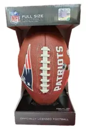 NIB New England Patriots Game Time Full Size Football NFL AUTOGRAPH AUTO CHASER