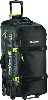 Global Explorer 125 Wheeled Travel Bag, Black, Caribee Global Explorer 125 Wheeled Travel Bag