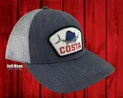 New Costa Del Mar Sail Topo Sailfish Mens Trucker Snapback Cap Hat