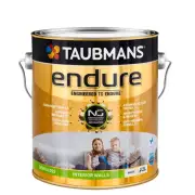 taubmans 2l white semi gloss endure interior wall paint