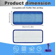 Microfiber Flat Mop Pad Mop Accessories for Swiffer Wet Jet