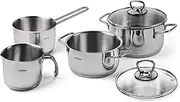 [Excelsa] Indispensable Cookware Set 6 Pieces, Stainless Steel 18/10