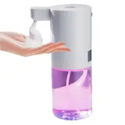 Rechargeable Automatic Foam Soap Dispenser, Touchless Foaming Hand Soap Dispenser with Infrared Sensor for Luxury Home Decor in Bathroom and Kitchen