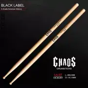 Chaos 5A Round Tip Drum Sticks - Black Label