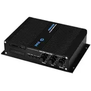 Pyle PFMRA440BB 400 Watt 4-Channel Marine Class D Bluetooth Stereo Amplifier
