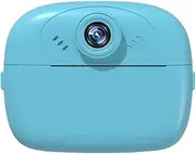 Binxind Children's Camera Instant Print 48 Million High-Definition Dual Cameras Mini Video Camera Photo Thremal Printing Blue