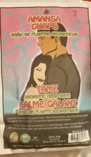 Herbal Bath / Bano de Llierbas: Amanza Guapo / Tame