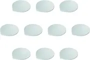 Set of 10 Moa Light Blue 4.9 inches (12.5 cm) Small Plates, 4.9 x 4.3 x 0.8 inches (12.5 x 11 x 2 cm) | Setomonohonpo