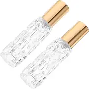 HOLIDYOYO Bitters Bottle 2pcs Glass Cocktail Atomizer Bottles Accessory Mini Spray for Refill