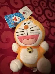 Doraemon Sung Up Yellow Orange Plush Japan Japanese New Nwt