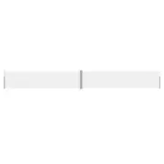 NNEVL Patio Retractable Side Awning 170x1200 cm Cream