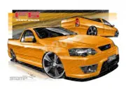 FPV UTES BF BF TORNADO OCTANE A1 STRETCHED CANVAS (FV268)