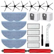 S7 Pro Ultra/S7 Maxv Ultra Robot Accessory Set: Dust Bags, Main Roller Brush