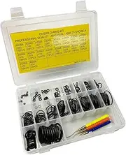 Scuba Diving Dive O-Ring Kit Tool with Brass Pick with 200 pcs O-Rings