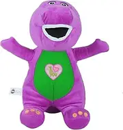 AREM Barney Singing Friend Stuffed Animal Dinosaur Plush Puppet Toy - I Love You Children's Toy (10in)