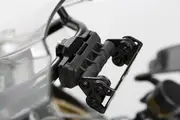 SW-Motech GPS/Smartphone, crossbar mount , color: Black , size: 13/16 mm