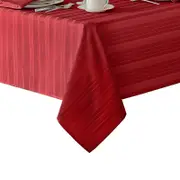 Elrene Denley Stripe Jacquard Oblong Tablecloth, 52 x 70