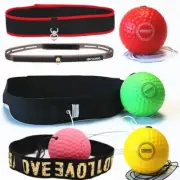 Boxing Reflex Ball Head Band Head-mounted Boxing Speed Ball Sanda Combat Train