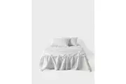400TC Australian Cotton Sheet Set (White) - King