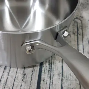 【有發票】瑪露塔  316七層不鏽鋼深型油炸鍋 單把湯鍋 附玻璃蓋 湯鍋 調理鍋 無接縫