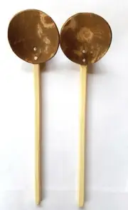 Coconut Shell spoons Ceylon Handmade Kitchen cooking tools 100% Eco-Friendly New